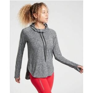 Athleta Uptempo Hoodie Gray Women’s XXS Lightweight Stretch EUC